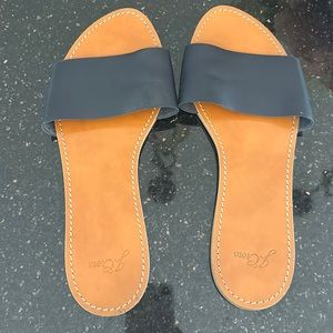 J Crew Capri Slides